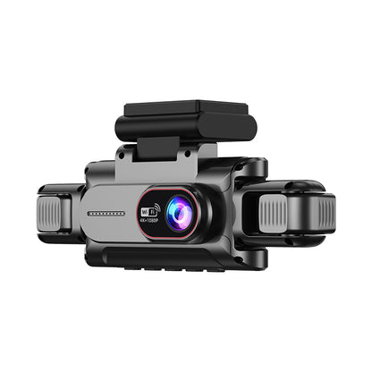 Qifit 4 Kameralı Araç İçi Kamera – 1080P Full HD, WiFi, 360° Görüş, Gece Görüşü
