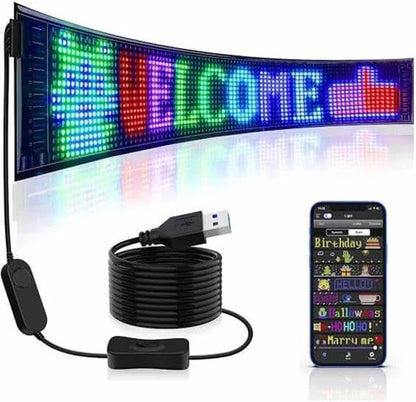 LED Yazı Paneli 16x96 – 60 CM Programlanabilir Renkli LED Tabela