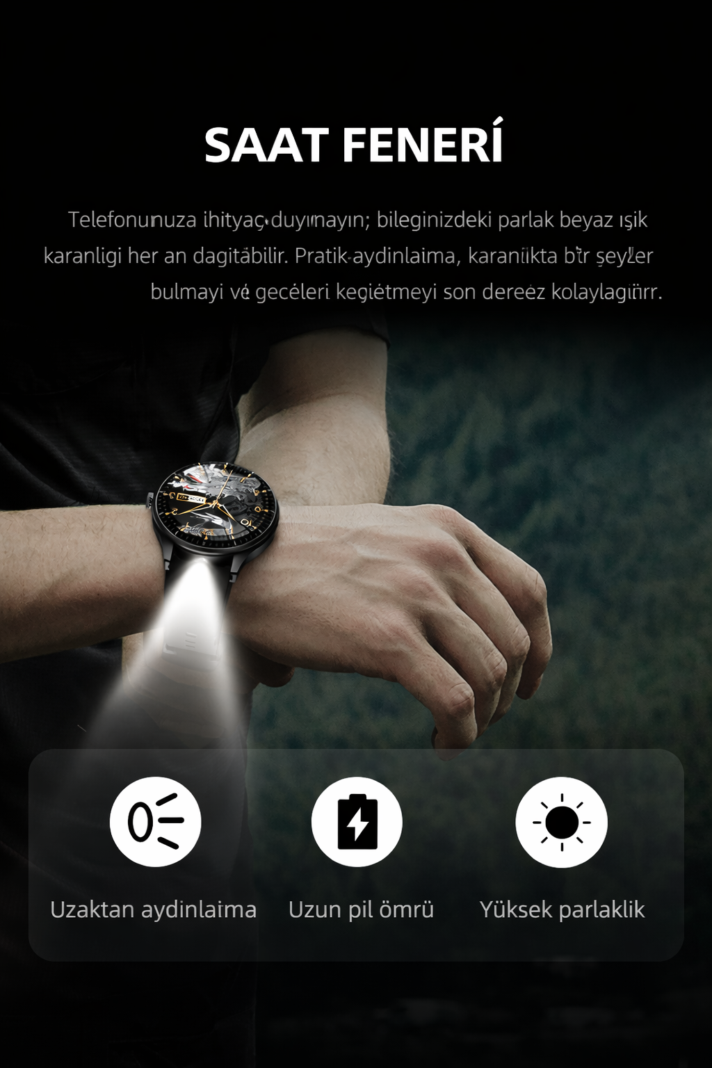 HW7 PRO+ Akıllı Saat 1.46" HD Ekran | Bluetooth Arama | Uzun Pil Ömrü | Sesli Asistan | Su Geçirmez