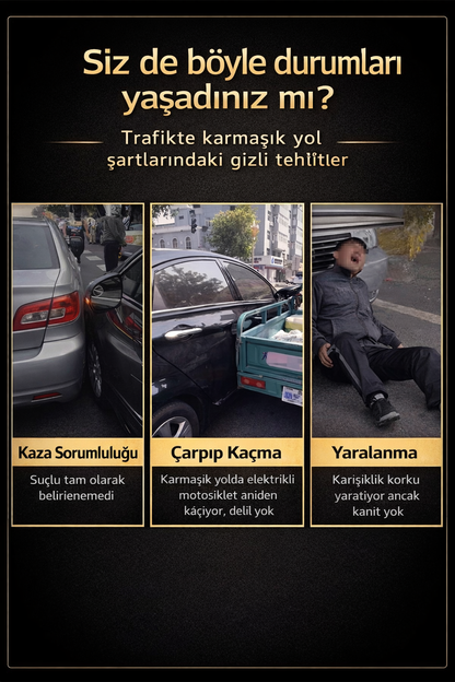 4 Kanal Araç Kamerası – GPS Takip, Wi-Fi, G-Sensor, 1080P Kayıt 32 GB Dahili Hafıza